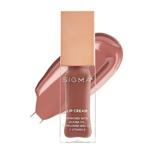 Sigma Beauty Lip Cream In Begonia Full Size 0.18oz NIB - Picture 1 of 10